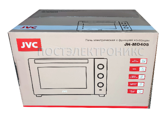 Жарочный шкаф JVC JH-MO405  1600 Вт 40л