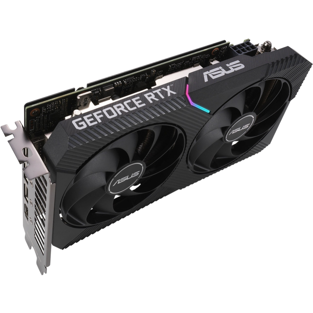 Видеокарта «Asus» RTX 3060 V2 OC Edition 12GB GDDR6, DUAL-RTX3060-O12G-V2