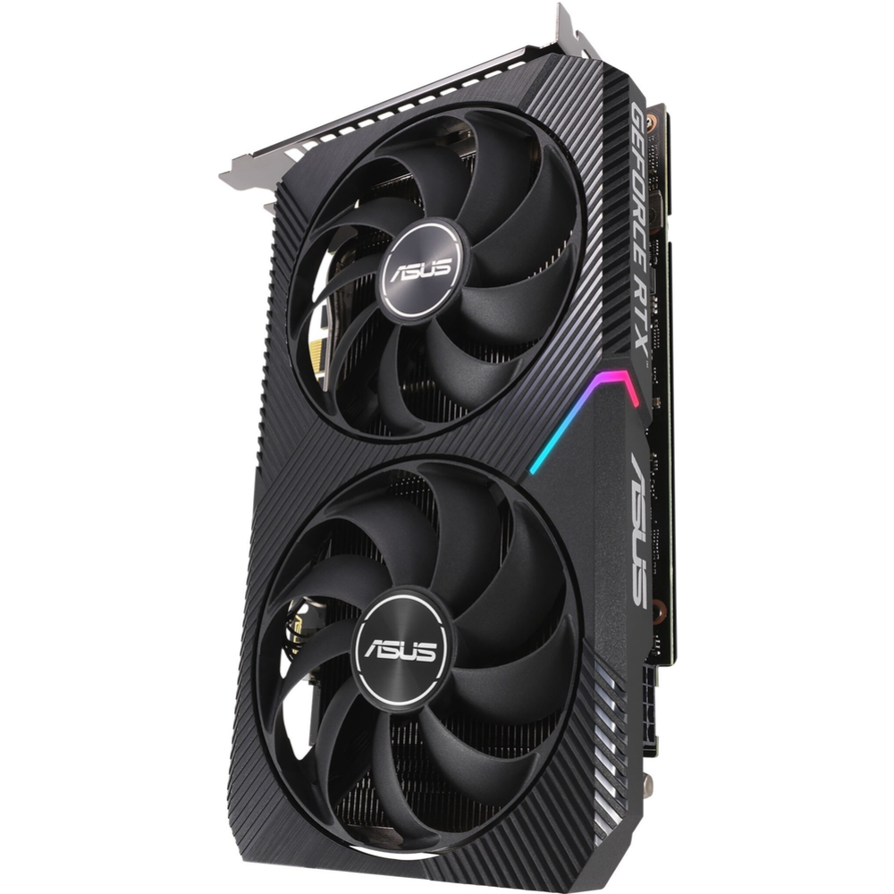 Видеокарта «Asus» RTX 3060 V2 OC Edition 12GB GDDR6, DUAL-RTX3060-O12G-V2