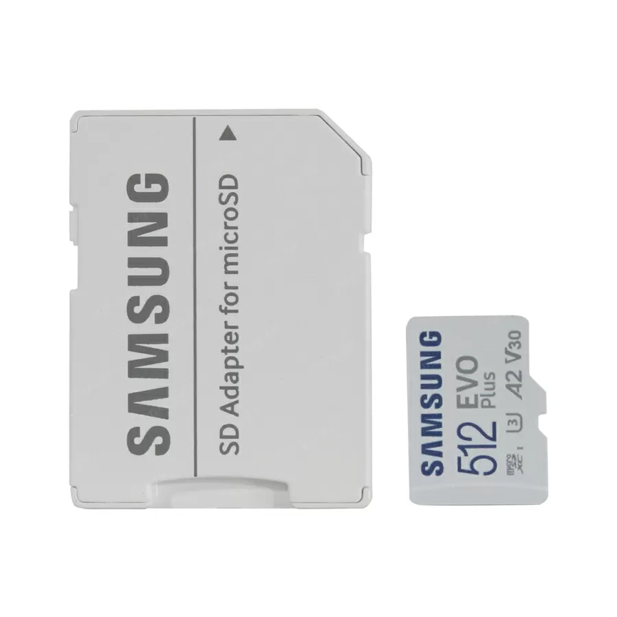 Карта памяти Samsung EvoPlus 2021 microSDXC 512Gb UHS-I 130MB/s MB-MC512KA