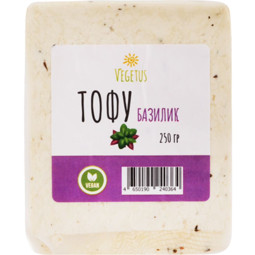 Тофу «Vegetus» базилик, 250 г #0