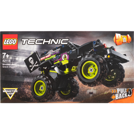 Конструктор «LEGO» Technic, Monster jam grave digger, арт. 42118