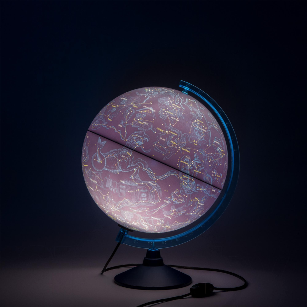 Глобус «Globen» Звездное небо, с подсветкой, круглая подставка, 13200277
