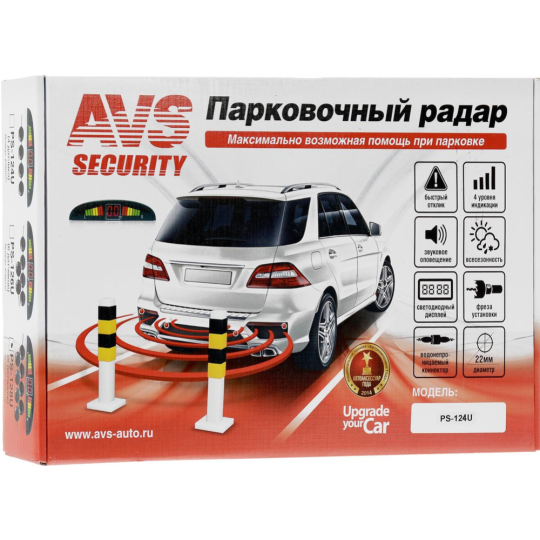 Парковочный радар «AVS» PS-124 U