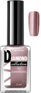 JEANMISHEL Лак для ногтей перламутровый DIAMOND тон 535 розово-бежевый перламутровый