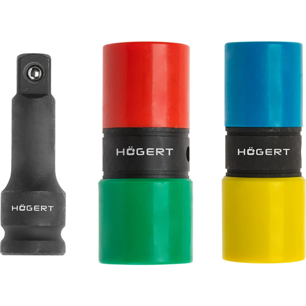 Набор головок слесарных «Hoegert» с ударным удлинителем, HT4R006