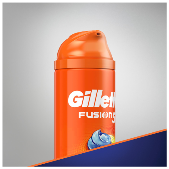 Гель для бритья «Gillette» Fusion 5x action, 200 мл