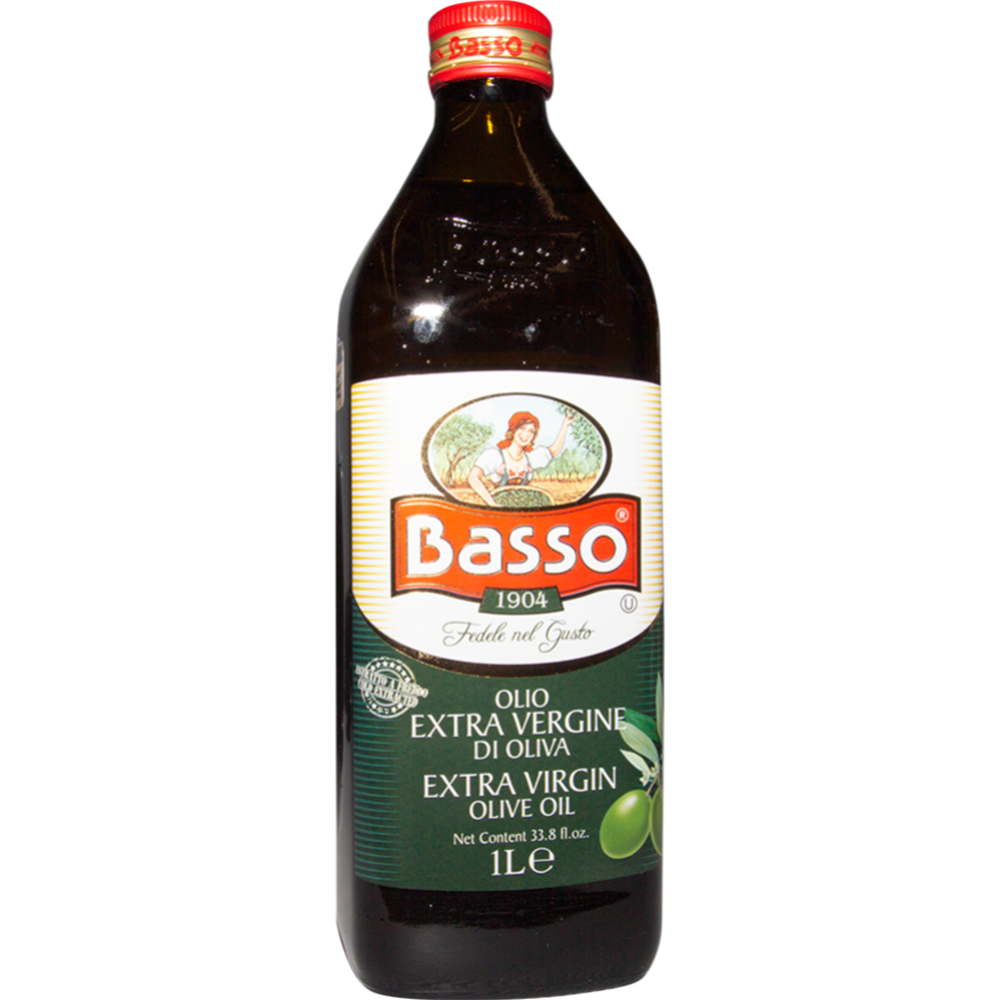 Масло оливковое «Basso» нерафинированное, 1 л #0