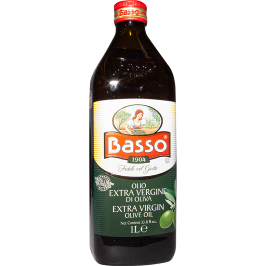 Масло оливковое «Basso» нерафинированное, 1 л