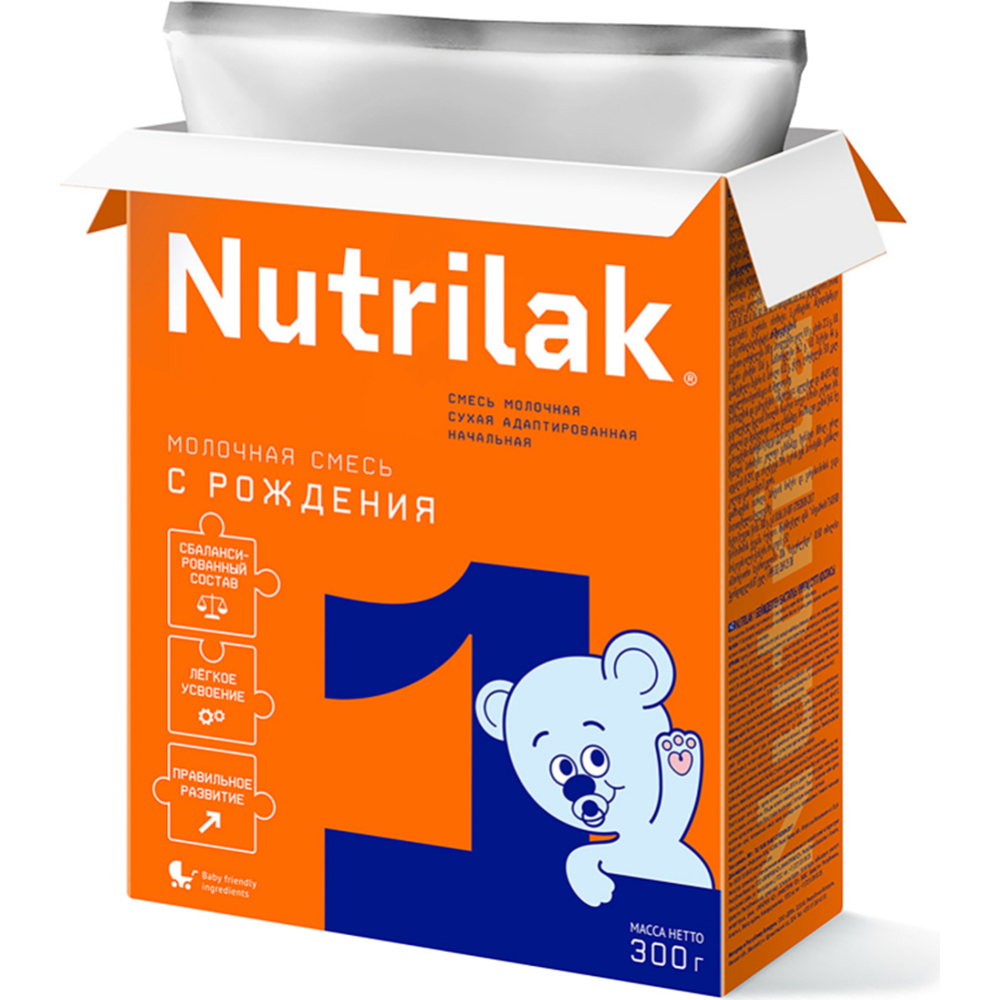 Смесь молочная сухая «Nutrilak» 1, 300 г