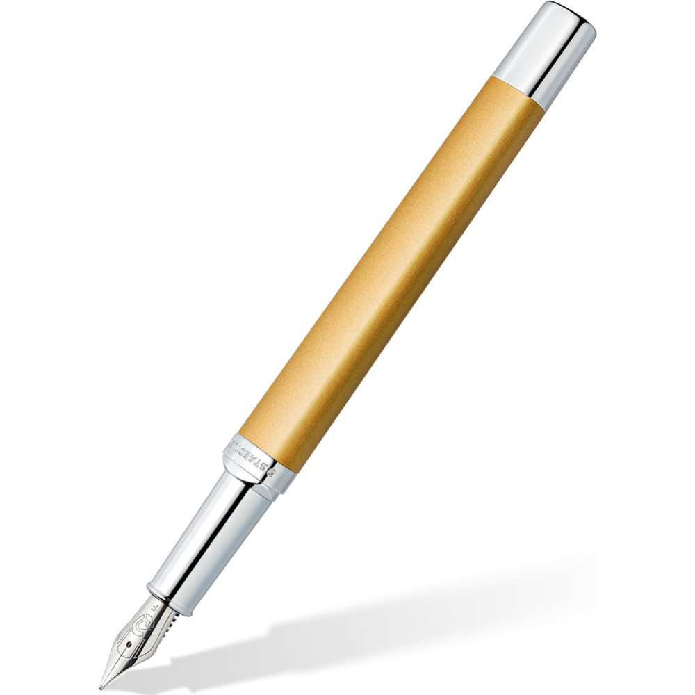 Ручка перьевая «Staedtler» Триплюс 474-F11-3, великолепное золото