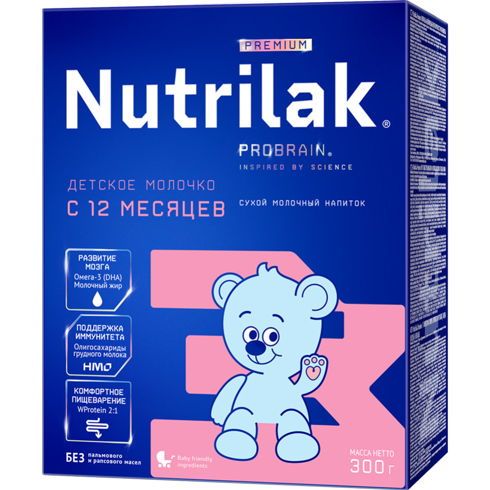 Смесь молочная сухая «Nutrilak» Premium 3, 300 #0
