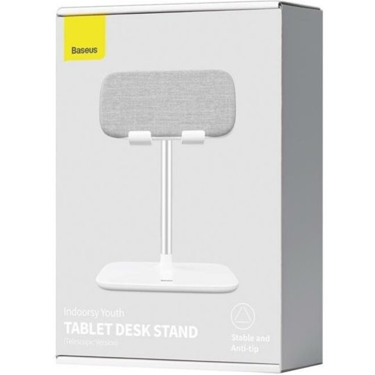 Держатель для портативных устройств «Baseus» Indoorsy Youth Tablet Desk Stand, SUZJ-02, white