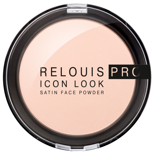 Пудра компактная RELOUIS PRO Icon Look Satin Face Powder тон 00