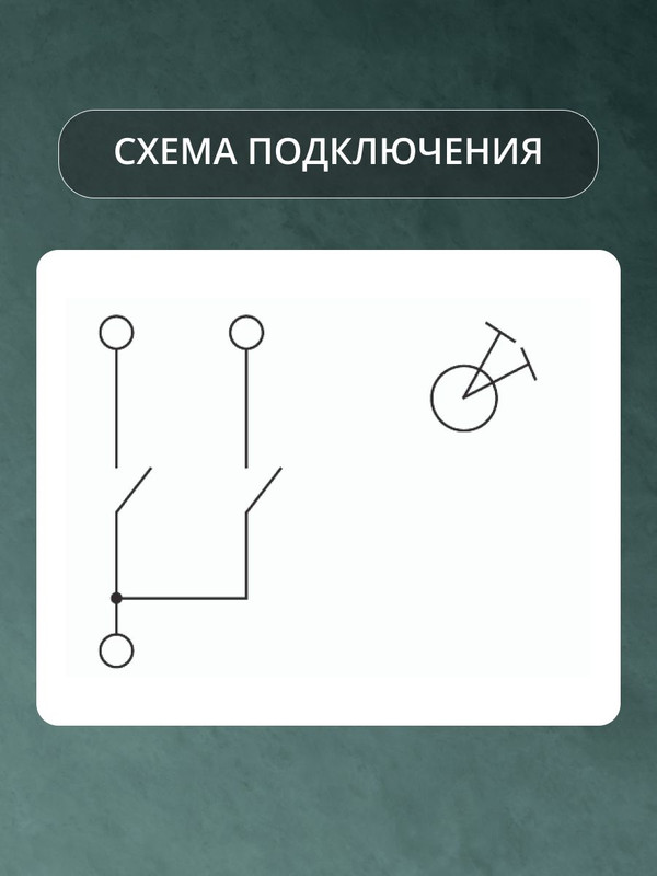 Выключатель 2-кл. 16А 250В кнопочный механизм шампань, "Байкал" TDM SQ1819-0524