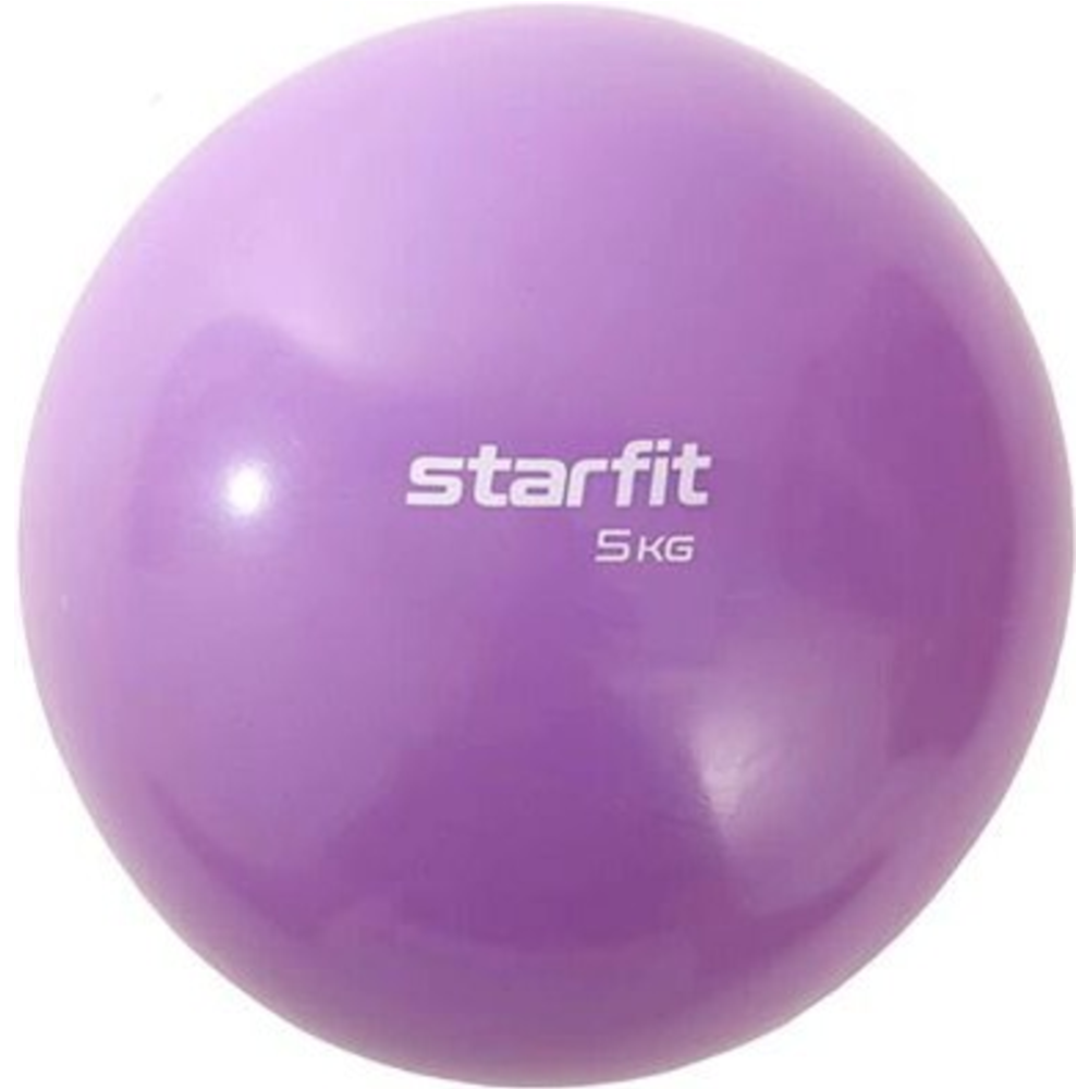 Медбол «Starfit» GB-703, фиолетовый пастель, 5 кг