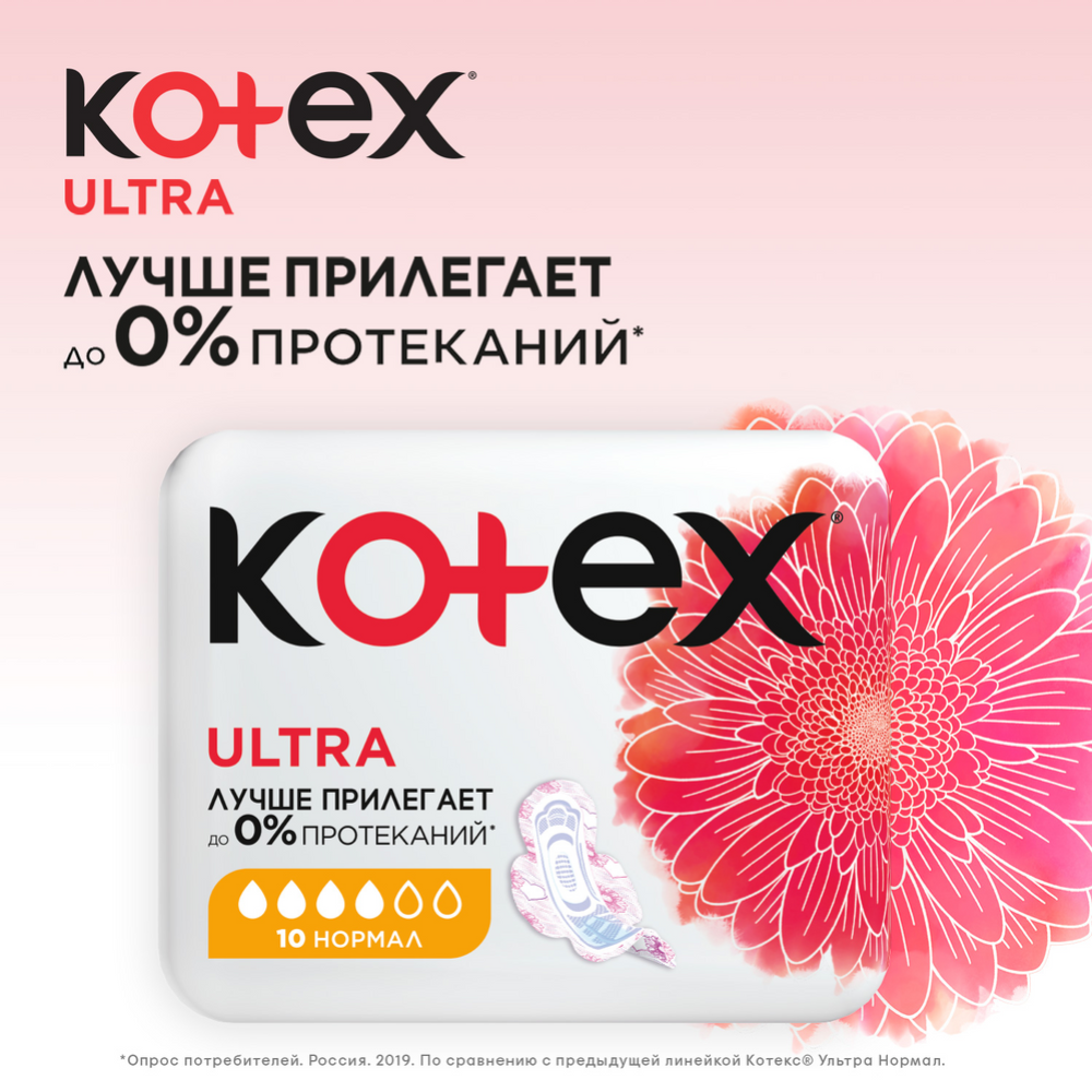 Прокладки женские «Kotex Ultra Normal» 20 шт #3