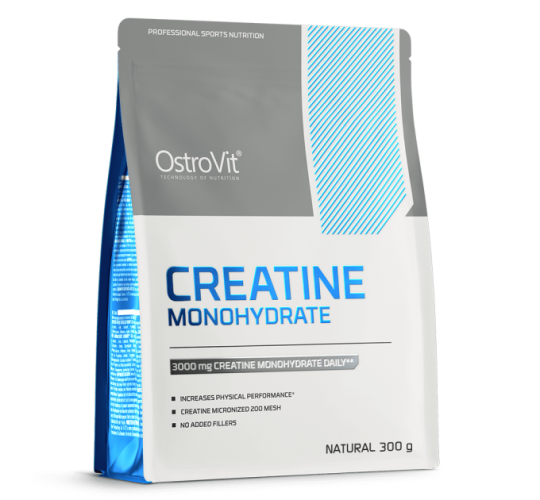 Кре­а­тин мо­но­гид­рат OstroVit Creatine Monohydrate 300 г (без вкуса)