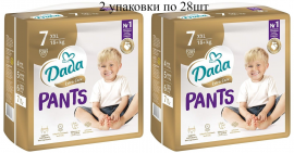 Под­гуз­ни­ки-тру­си­ки дет­ские Dada Extra Care, размер XXL 7, 18+ кг, 28 шт. х 2 упак.