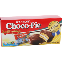 Пе­че­нье-биск­вит «Choco Pie Orion» Ори­ги­нал, 6х30 г