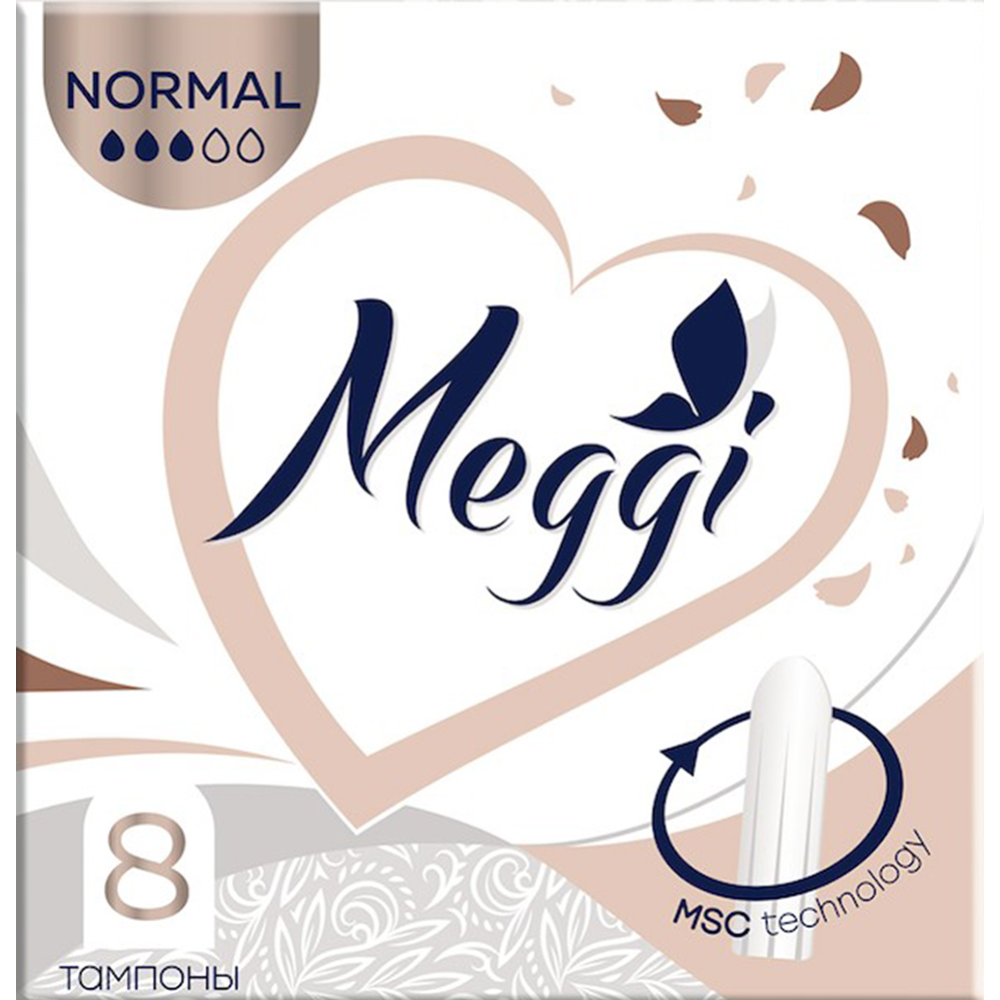 Гигиенические тампоны «Meggi» Normal, 8 шт #0