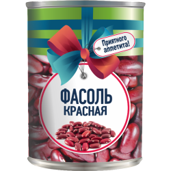 Фасоль кон­сер­ви­ро­ван­ная «При­ят­но­го аппе­ти­та» крас­ная, 420 г