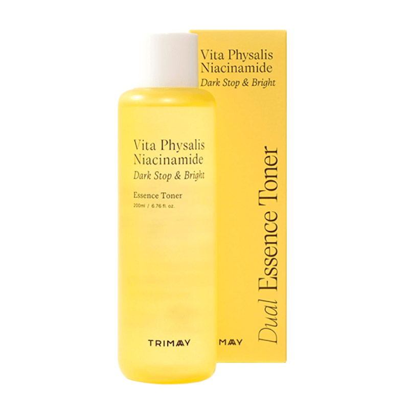 Тонер-эссенция для ровного тона Trimay Vita Physalis Niacinamide Dark Stop Bright Toner 200мл