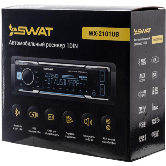 Автомагнитола «Swat» WX-2101UB