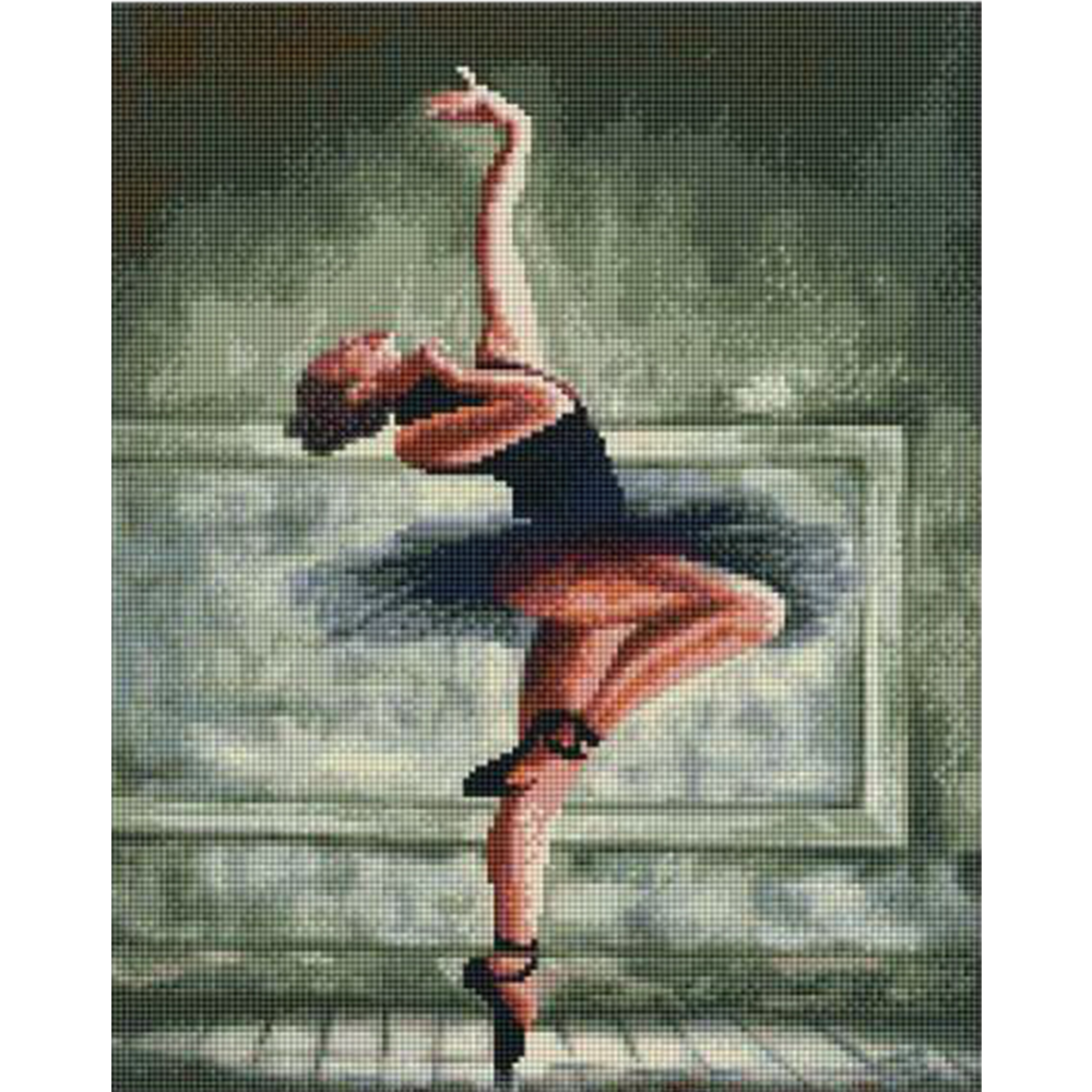Алмазная мозаика «Menglei» Балерина в танце, VD286, 40х50 см