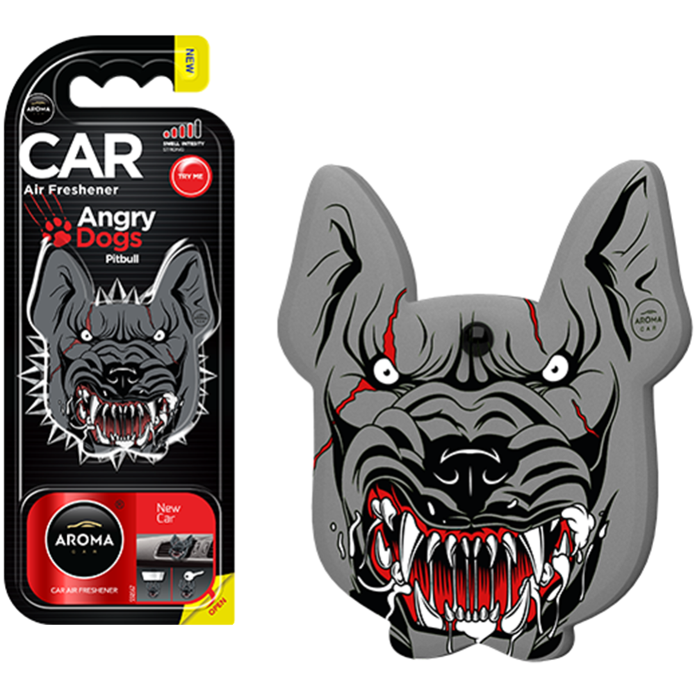 Ароматизатор воздуха «Aroma Car» Angry Dogs, New car, 83184