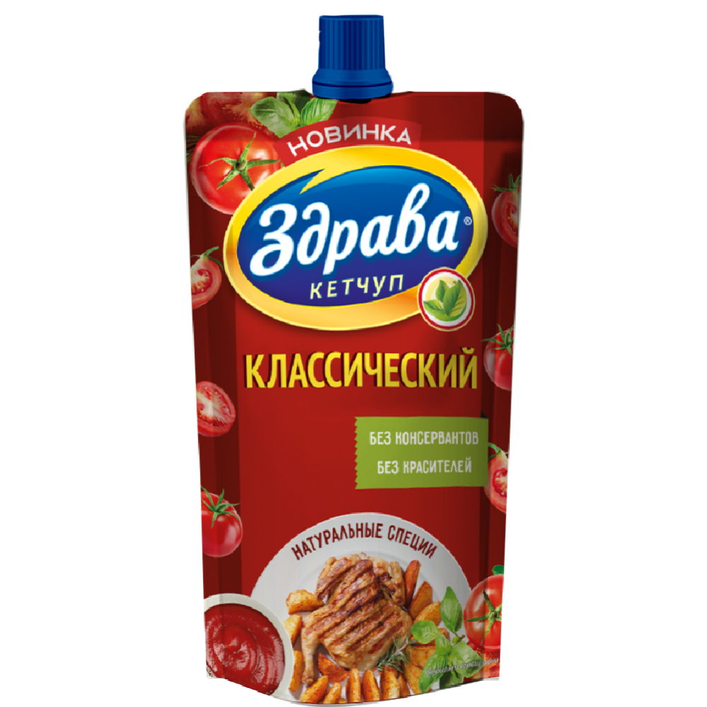 Кетчуп «Здрава» Классический, 230 г