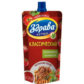 Кетчуп «Здрава» Классический, 230 г