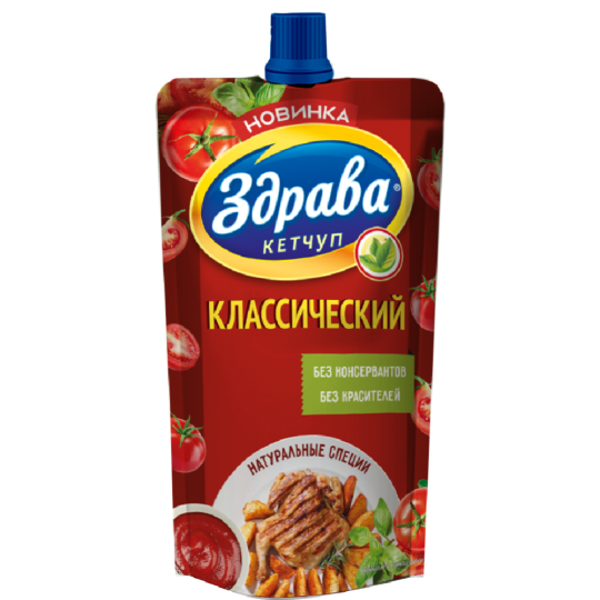 Кетчуп «Здрава» Классический, 230 г