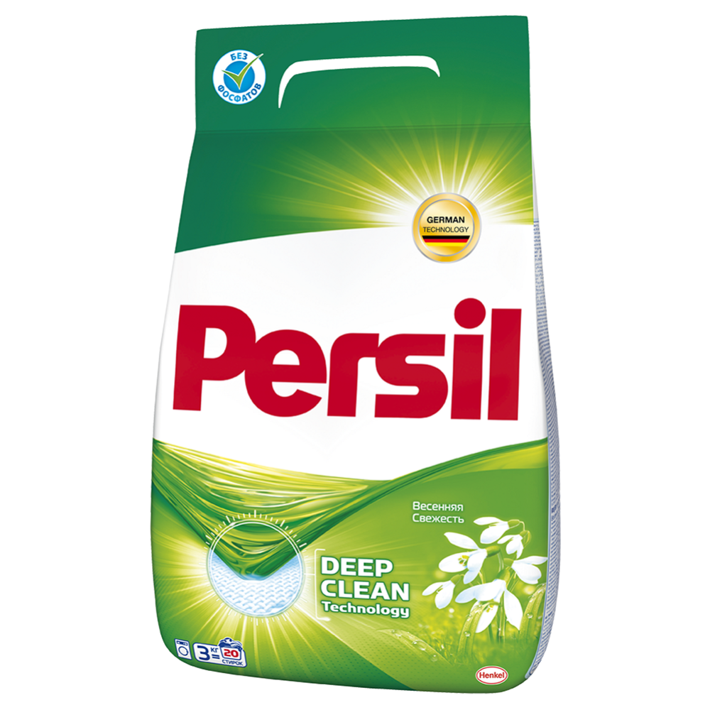 Стиральный порошок «Persil» Весенняя Свежесть, Для Белого, 3 кг