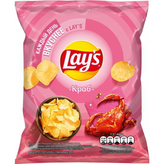 Чипсы «Lay's» краб, 37 г