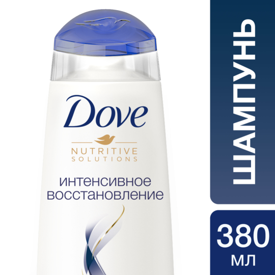 Шампунь для волос «Dove» интенсивное восстановление, 380 мл