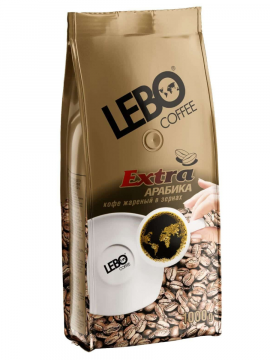 Кофе в зернах "Lebo" Extra, 1 кг