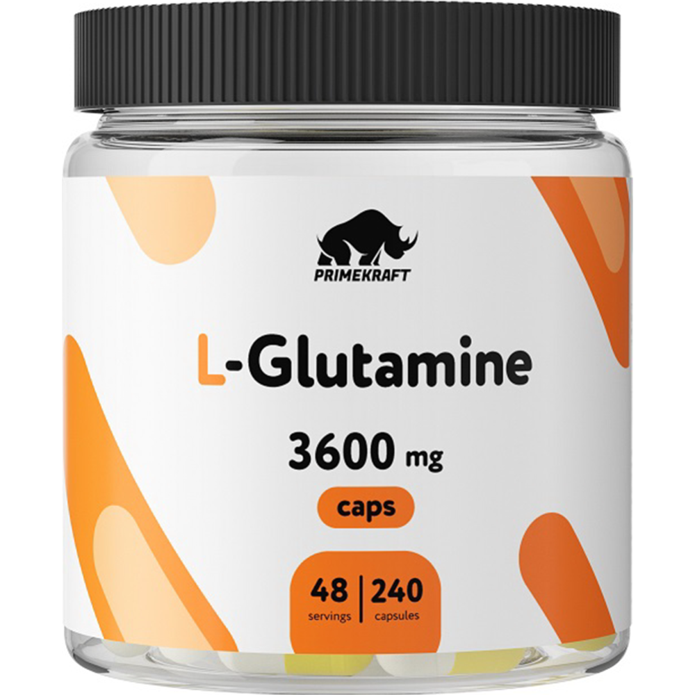 Аминокислоты «Prime Kraft» L-Glutamine, 240 шт