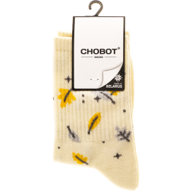 Носки женские «Chobot» 5223-008, кремовый, размер 36-37