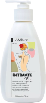 GIORGIO CAPACHINI/ Джорджио Капачини AMINos Intimate Gel-Деликатный гель для интимной гигиены 200 мл