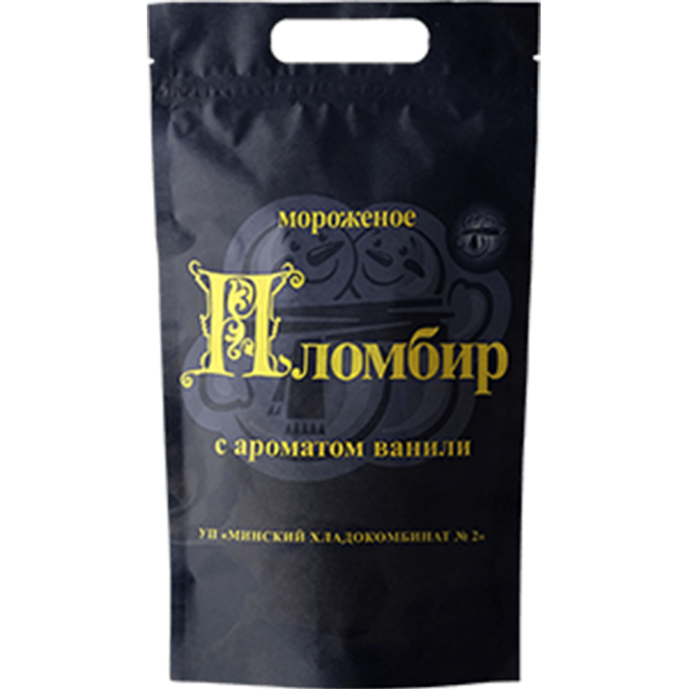 Мороженое «УП Минский хладокомбинат №2» пломбир ванильный, 15%, 1 кг #0
