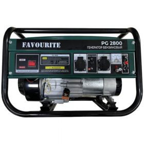 Бен­зи­но­вый ге­не­ра­тор «Favourite» PG 2800, 15 л