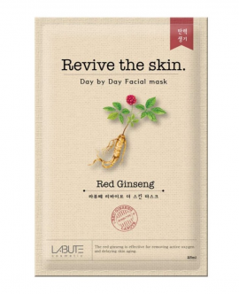 Маска для лица Labute Revive The Skin Red Ginseng с красным женьшенем 23мл*10шт