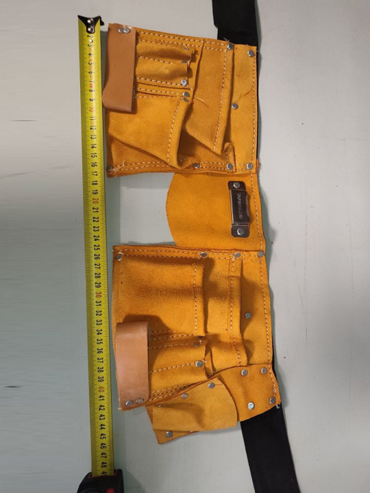 Сумка-пояс монтажника кожаный Vorel 78750