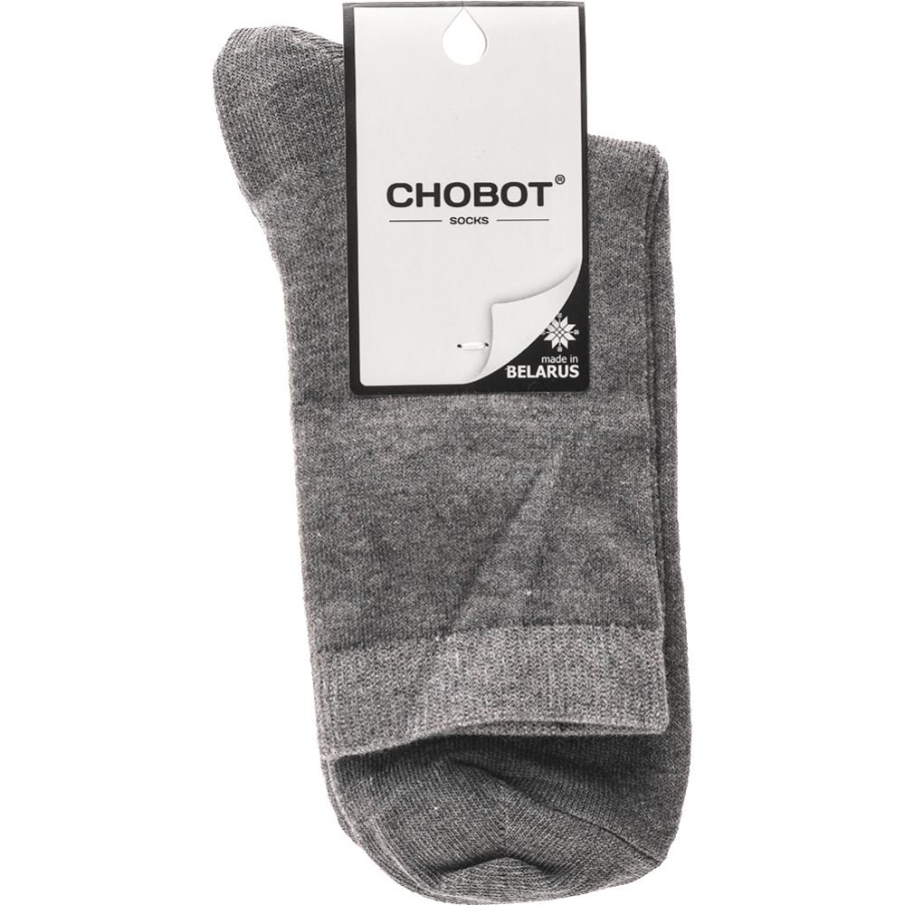 Носки мужские «Chobot» 42-127, серый, размер 27-29 #0