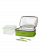 Ланч-сумка "Арктика", с контейнером и приборами, 2,0 л (зеленый)