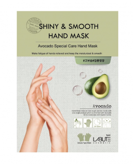 Маска для рук Labute Shiny & Smooth Hand Mask с экстрактом авокадо 28г*5шт