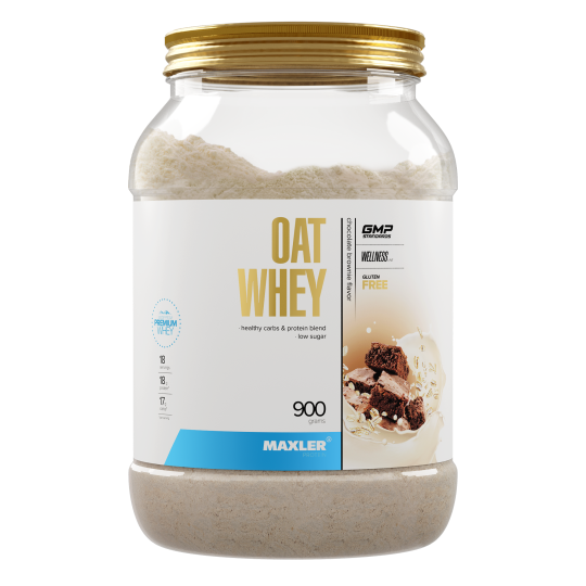 Maxler Oat Whey 900 g (can) - Chocolate Brownie