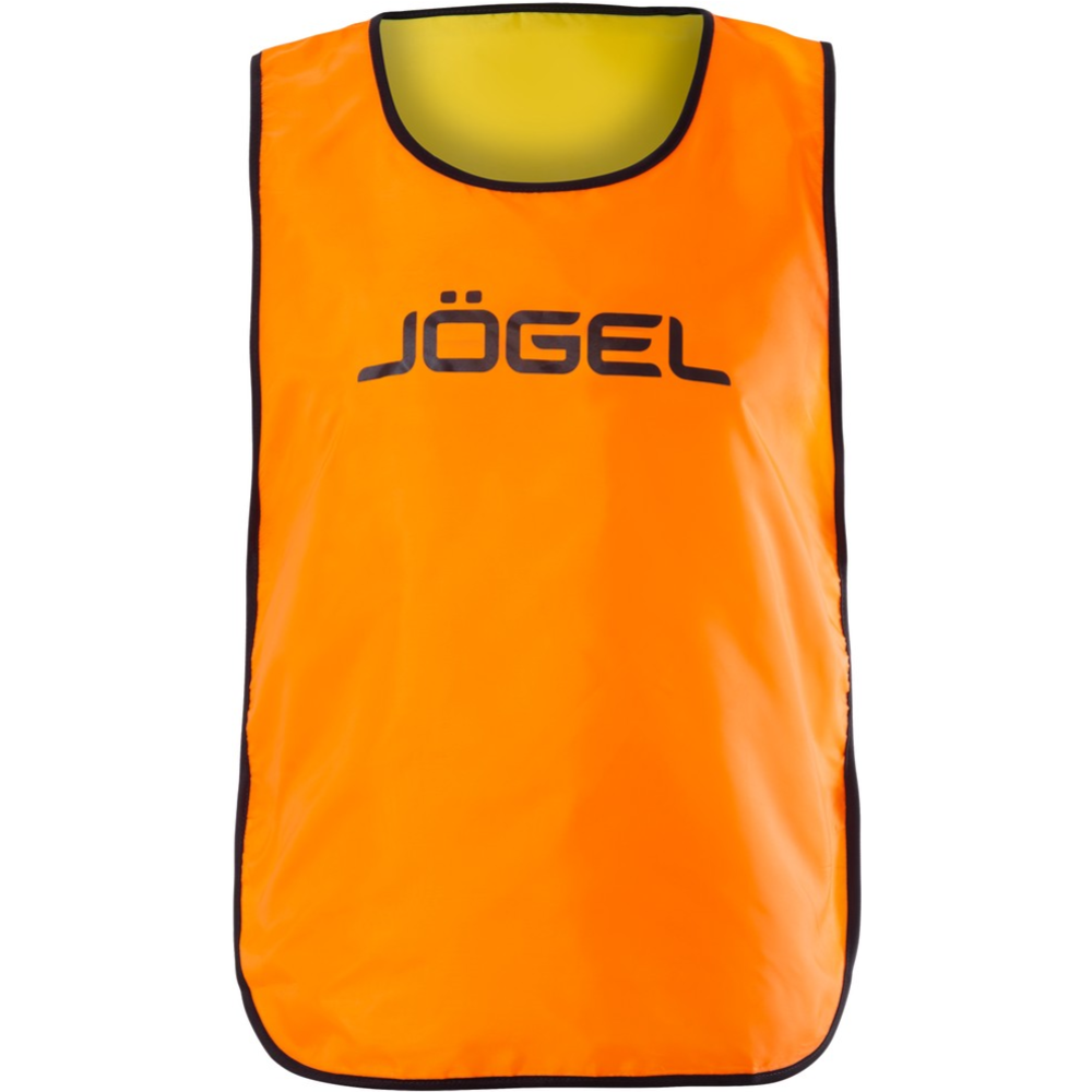 Манишка футбольная «Jogel» Reversible Bib, двухсторонняя, оранжевый/лаймовый, детская, размер YM