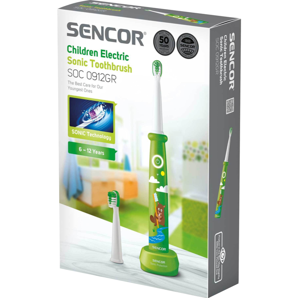 Электрическая зубная щетка «Sencor» SOC 0912 GR